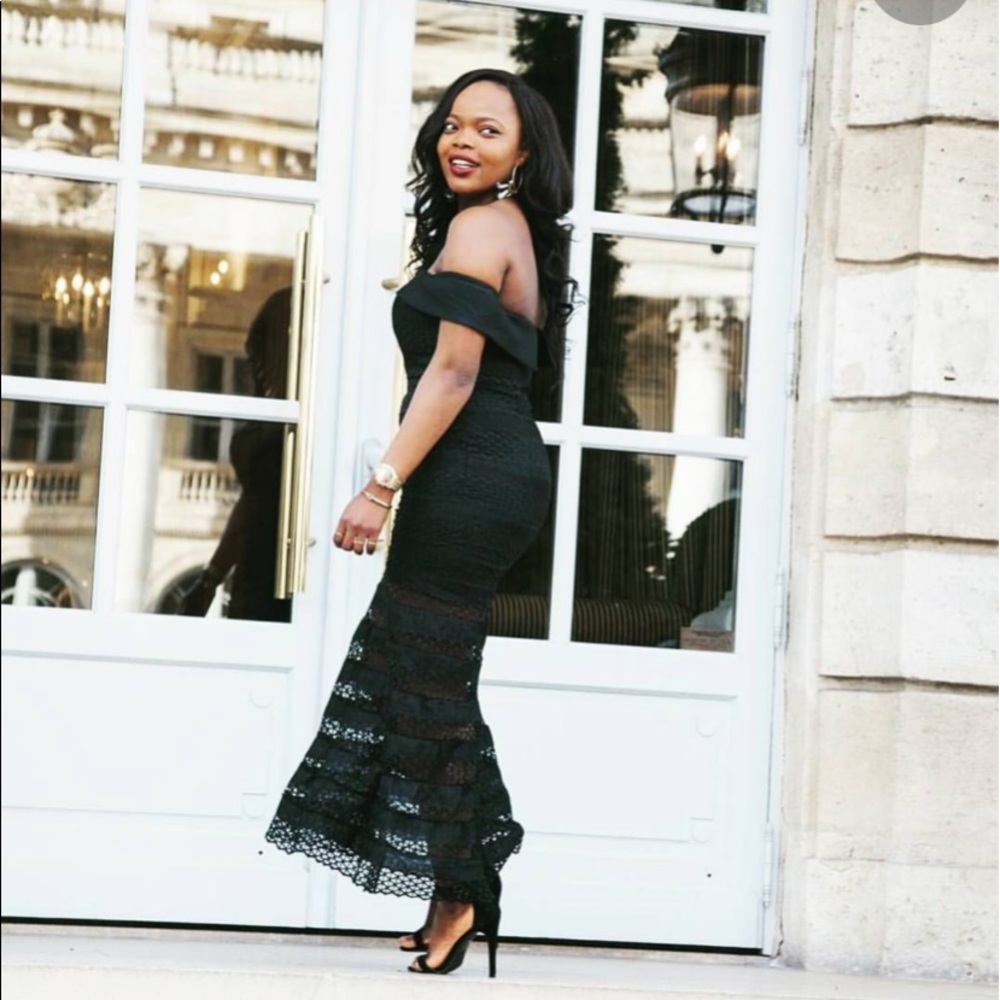 40  NWT JARLO TEGAN MAXI DRESS Sz 4 p2p 13.5 - Picture 2 of 13